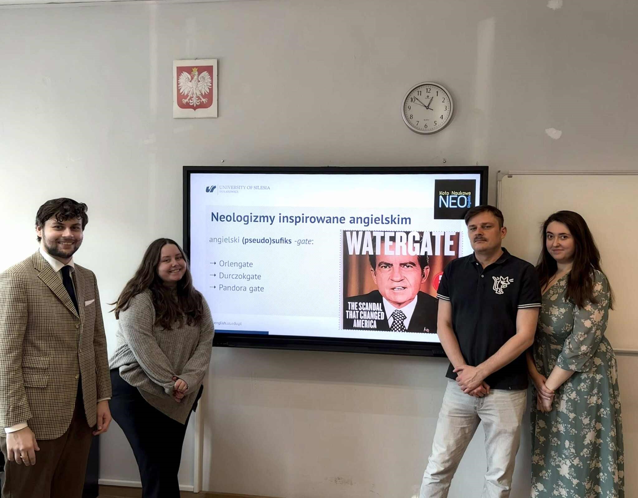 Outreach activities at the Stanisław Staszic Secondary School in Sosnowiec