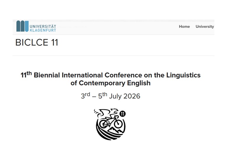 Conference website with the name of the university and dates